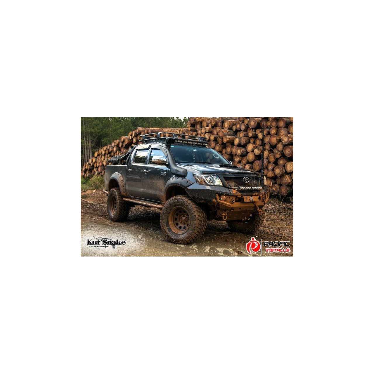 Poszerzenia błotników Toyota Hilux Revo 2015+ szerokość - 75mm